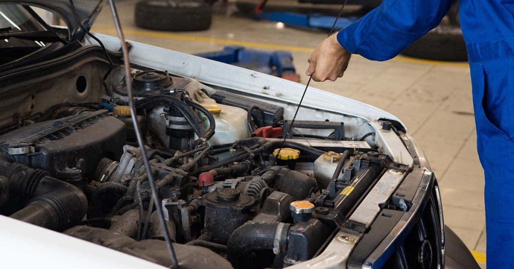 short term check up oil and filter